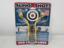 Trumark S9 Trushot Slingshot, 200 Yard Range, w/ Ammo, Made in USA - NEW