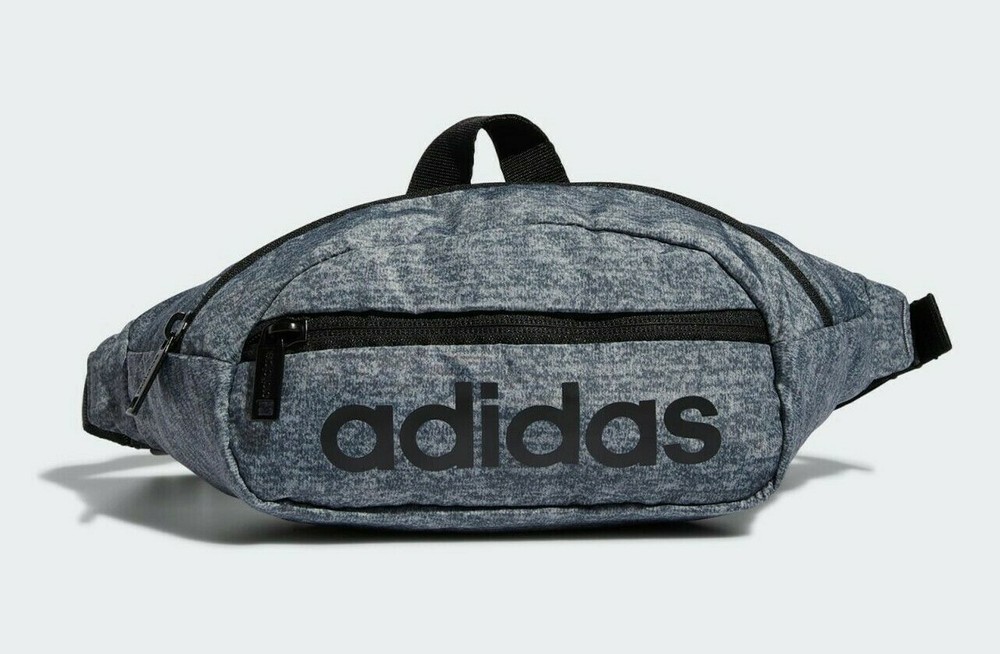 Adidas ORIGINALS CORE Crossbody BLACK GRAY Fanny Waist PACK KEY Bag Belt NWT NEW