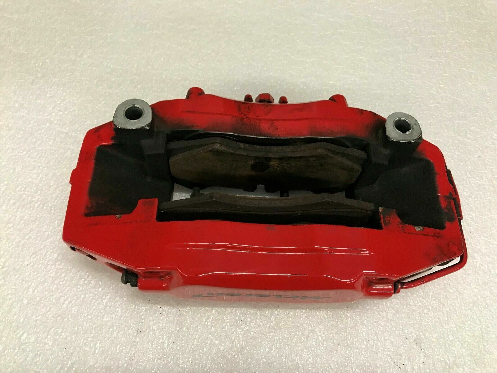 MCLAREN MP4-12C FRONT RIGHT PASSENGER SIDE BRAKE CALIPER RED OEM 11C0564CP
