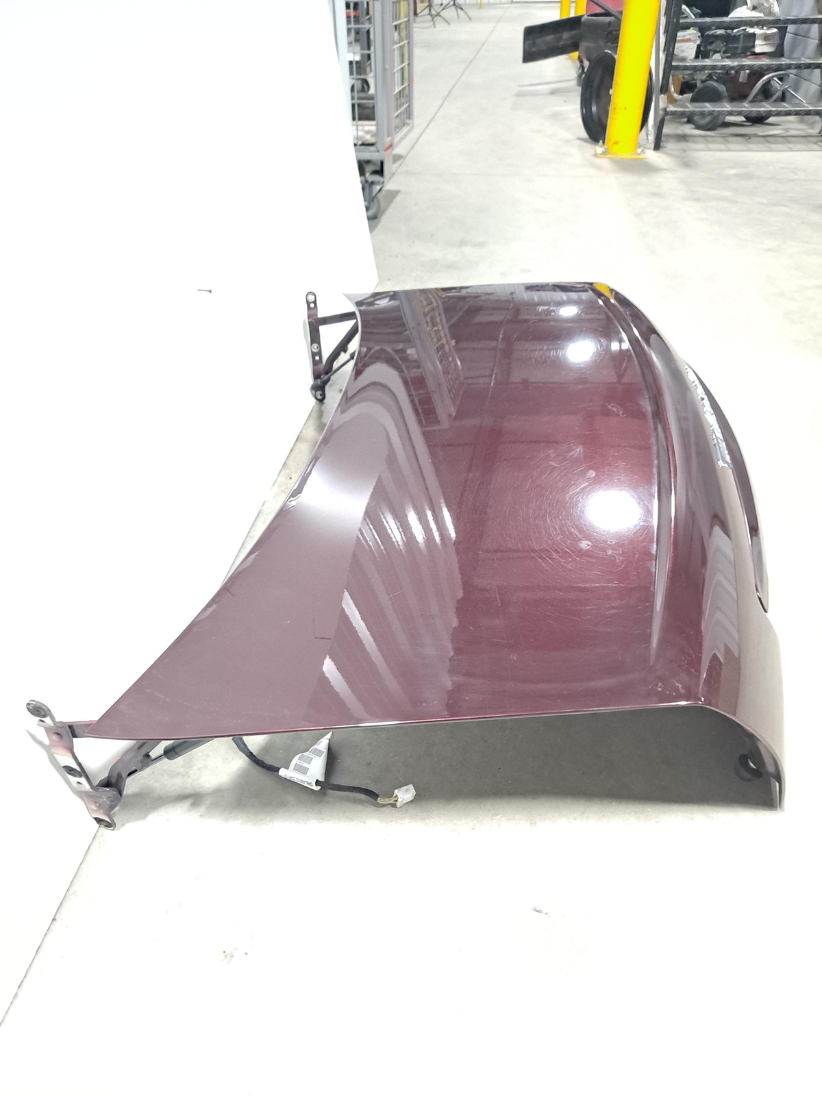2009 Maserati Quattroport OEM Trunk Decklid Bordeaux Pontevecchio