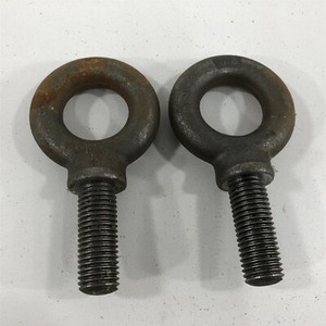 (2) 7/8" Thread Eye Bolts 1-5/8" Opening J-6 - Lot of 2