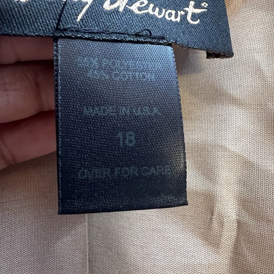 Blazer Ashley Stewart Talla 18 Azul Floral Frente Abierto Secretaria Momcore Informal Foto 3 de 4