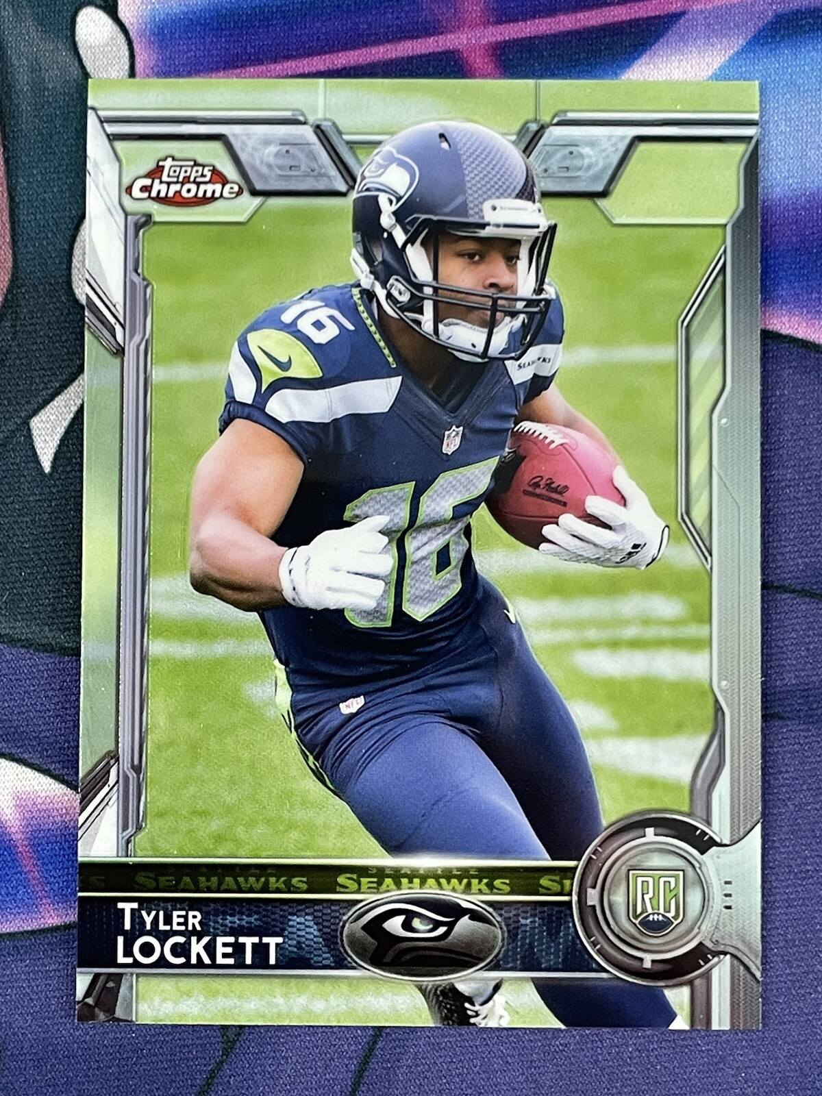 2015 Topps Chrome Tyler Lockett Refractor #178 Rookie RC NM