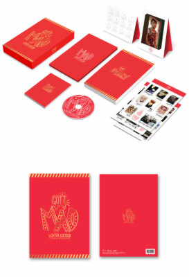GOT7 [MAD] WINTER EDITION MERRY CD+Lyrics+Diary+3 Sticker+22 Card+