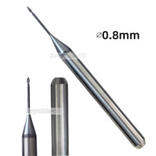 Dental Roland DLC Bur CAD CAM Zirconia Milling Burs D4 Cutting Bur Coated 0.8mm