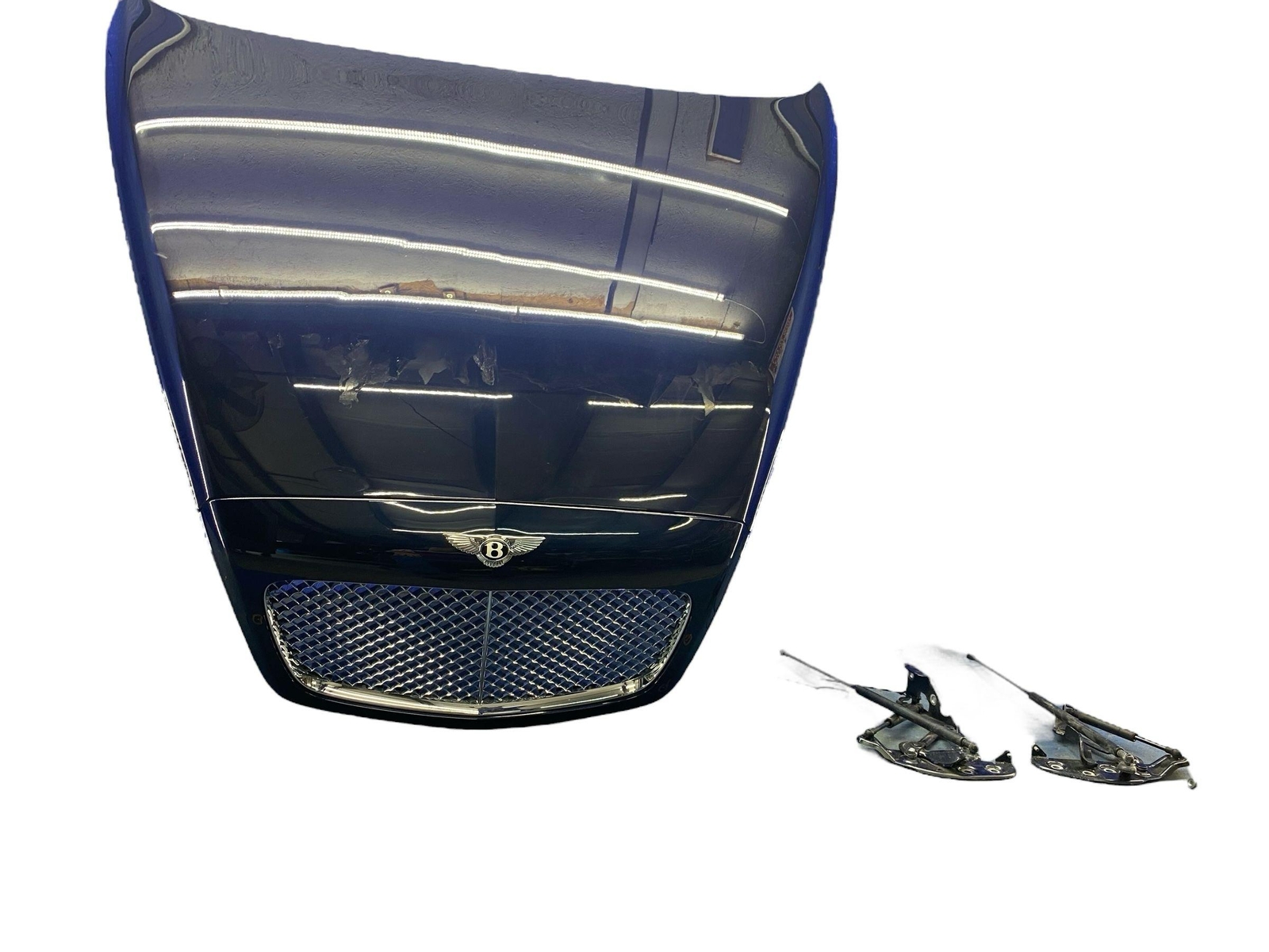 2006-2012 BENTLEY CONTINENTAL FRONT HOOD BONNET W/ GRILLE DARK SAPPHIRE *NOTE*
