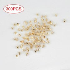 300X Earring Backs Post Backings stopper Silver Golden Stud secure Hook Earring