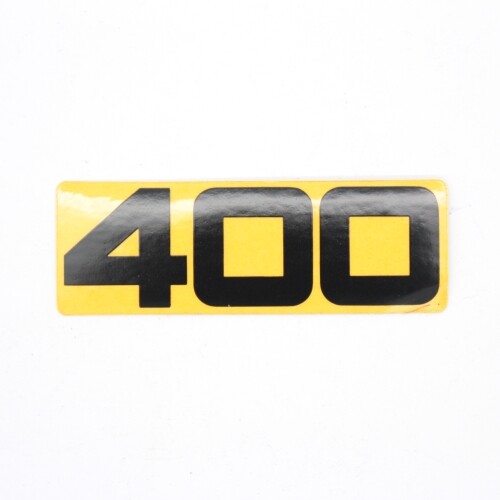 400 Side Cover Emblem Decal Part Number - 1W4-21786-00-00 For