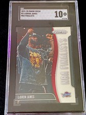 2019-20 Panini Prizm NBA Finalists 3 LeBron James Silver SGC 10 GM GEM MINT
