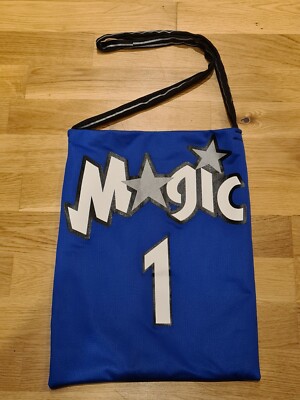 Orland Magic Vintage 90s NBA Jersey Handmade Reworked Cross Body Tote Bag