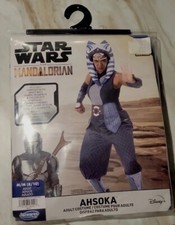 AHSOKA Star Wars AHSOKA Costume Adult Halloween Mandalorian Cosplay M 8/10 New