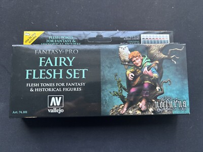 17ml Bottle Fairy Flesh Tones Fantasy-Pro Paint Set (8 Colors)