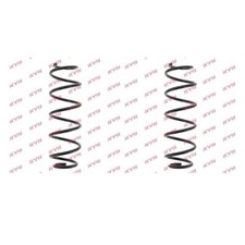 2x KYB RH6394 Fahrwerksfeder Hinten für Renault Laguna III BT0/1