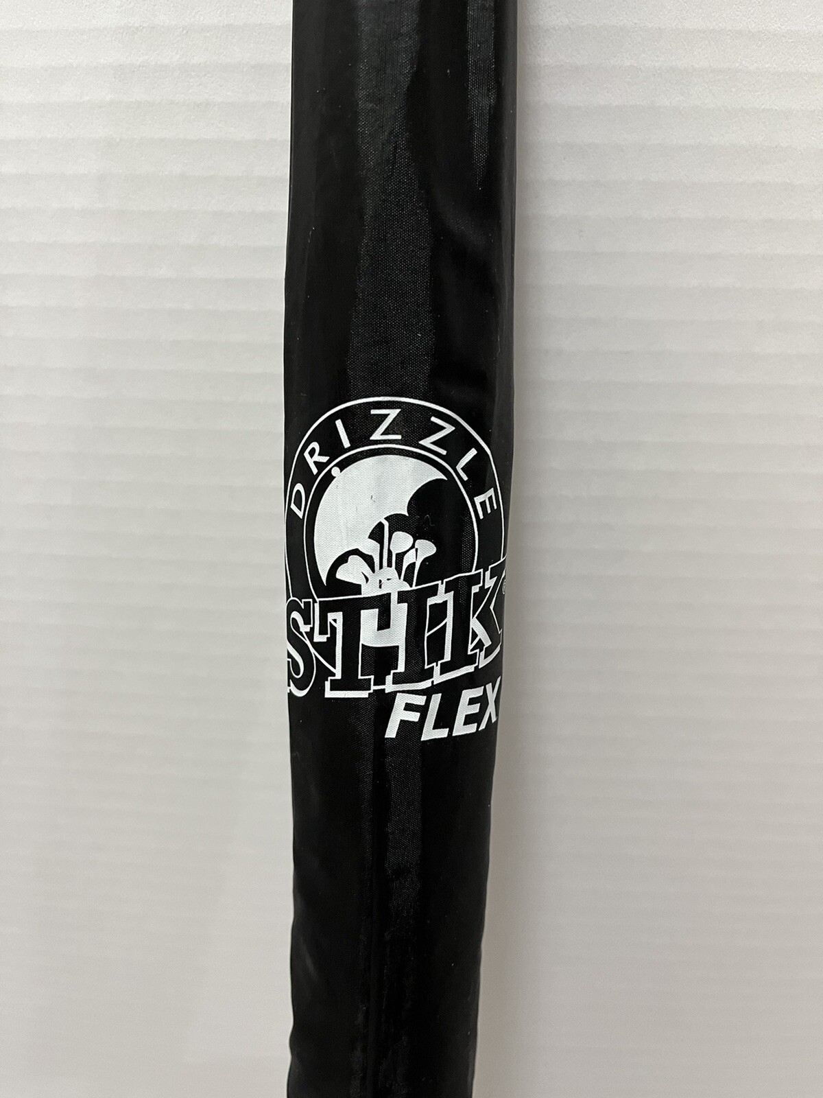 Drizzle Stik Golf Club Umbrella For Bag Rain Cover Flex Black White