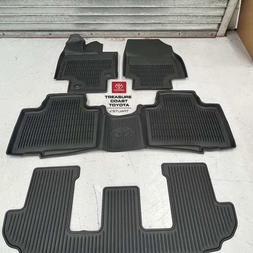 NEW OEM TOYOTA HIGHLANDER 2020 2023 ALL WEATHER FLOOR LINER WITH 3RD ROW EBay