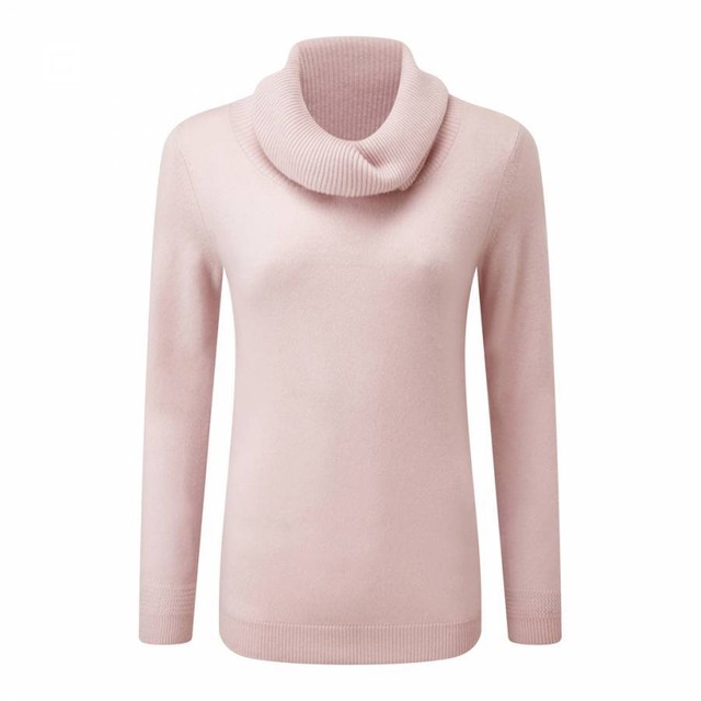 Pure Collection Cashmere Cowl Neck 