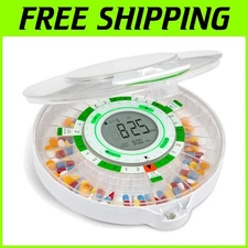 Upgraded Pill Dispenser for Medications & Vitamins