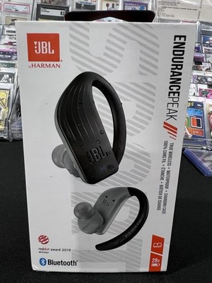 JBL Harman ENDURANCE PEAK Bluetooth IPX7 Waterproof Wireless Earbuds BRAND NEW