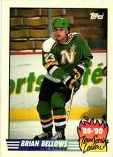 1990-91 Topps - Team Scoring Leaders Brian Bellows #15