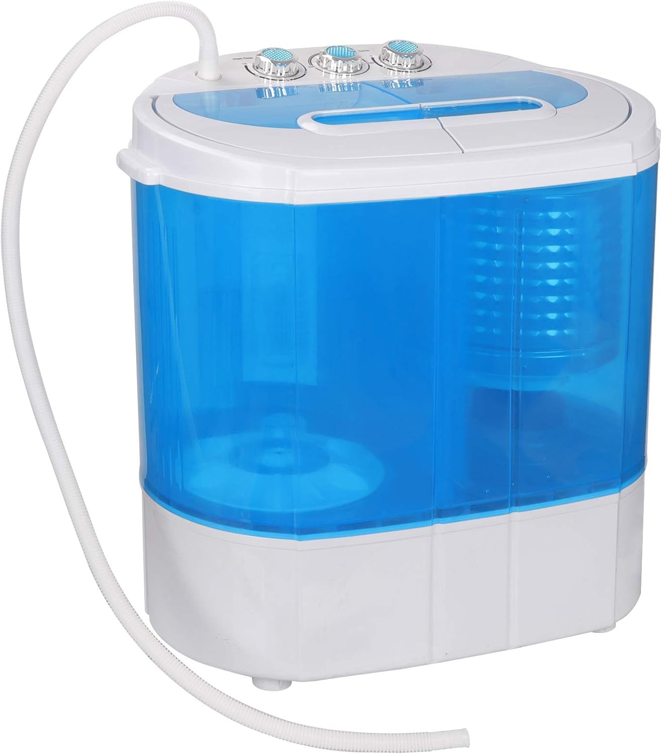 Clothes Washing Machine Mini Twin Tub Small Laundry Washer Aparment Spin Dryer