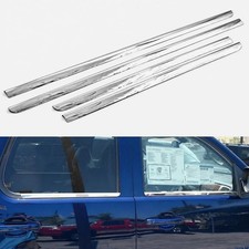 Polished Stainless Steel Window Sills Trims For 2007-2013 Chevrolet GMC