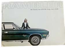 Amc Rambler Ambassador Sst Saloon And Hardtop Brochure 1968 Uk
