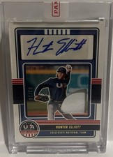 2023 Panini USA Stars Stripes HUNTER ELLIOTT Auto Jersey Autograph 03/10 CNTS-HE