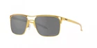 Oakley Holbrook TI (Titanium) Satin Gold Prizm Black Polarized Sunglasses