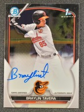 2023 Bowman Chrome Prospect Auto Braylin Tavera #CPA-BT Auto