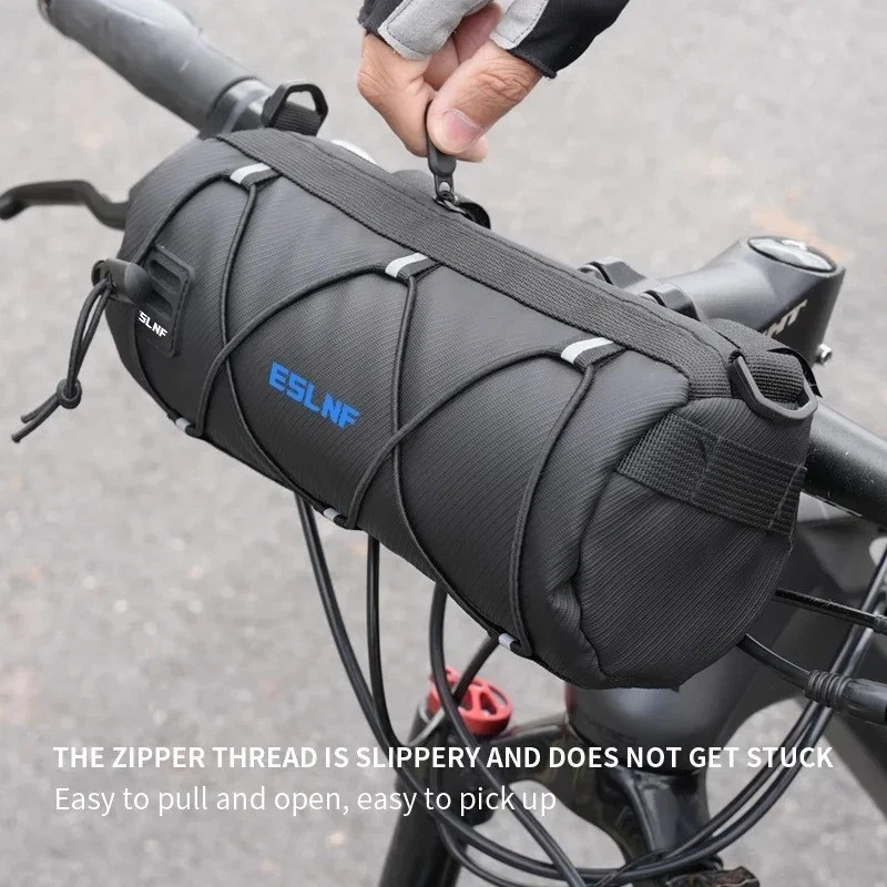 (New with tags) Waterproof Handlebar Front Tube Bag Multifunctional Portable Bag Road-Bike MTB (13.23 USD)