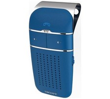 HH Scotttooth Hands-Free Car Speakerphone, Magnetic Phone Mount, S100101 Blue