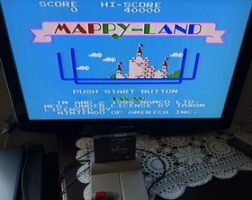 Nintendo NES Lot of 3! Ikari Warriors Mappyland Super Mario/Duck Hunt/Track Meet