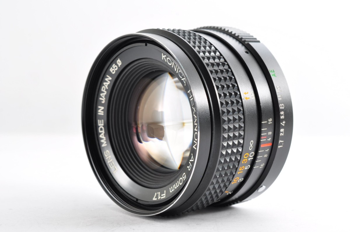 Konica Hexanon AR 50mm f/1.7 Prime Lens [Near Mint] (7504931