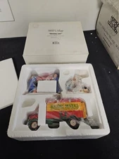 Dept. 56 Snow Village Holiday Moving Day #54892  3 Pc. Set Accessories Van 1996