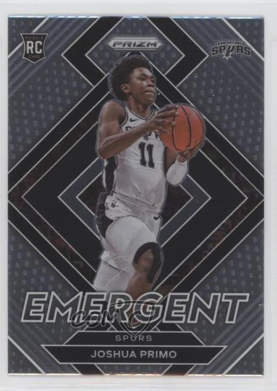 2021-22 Panini Prizm Emergent Joshua Primo #17 05f4