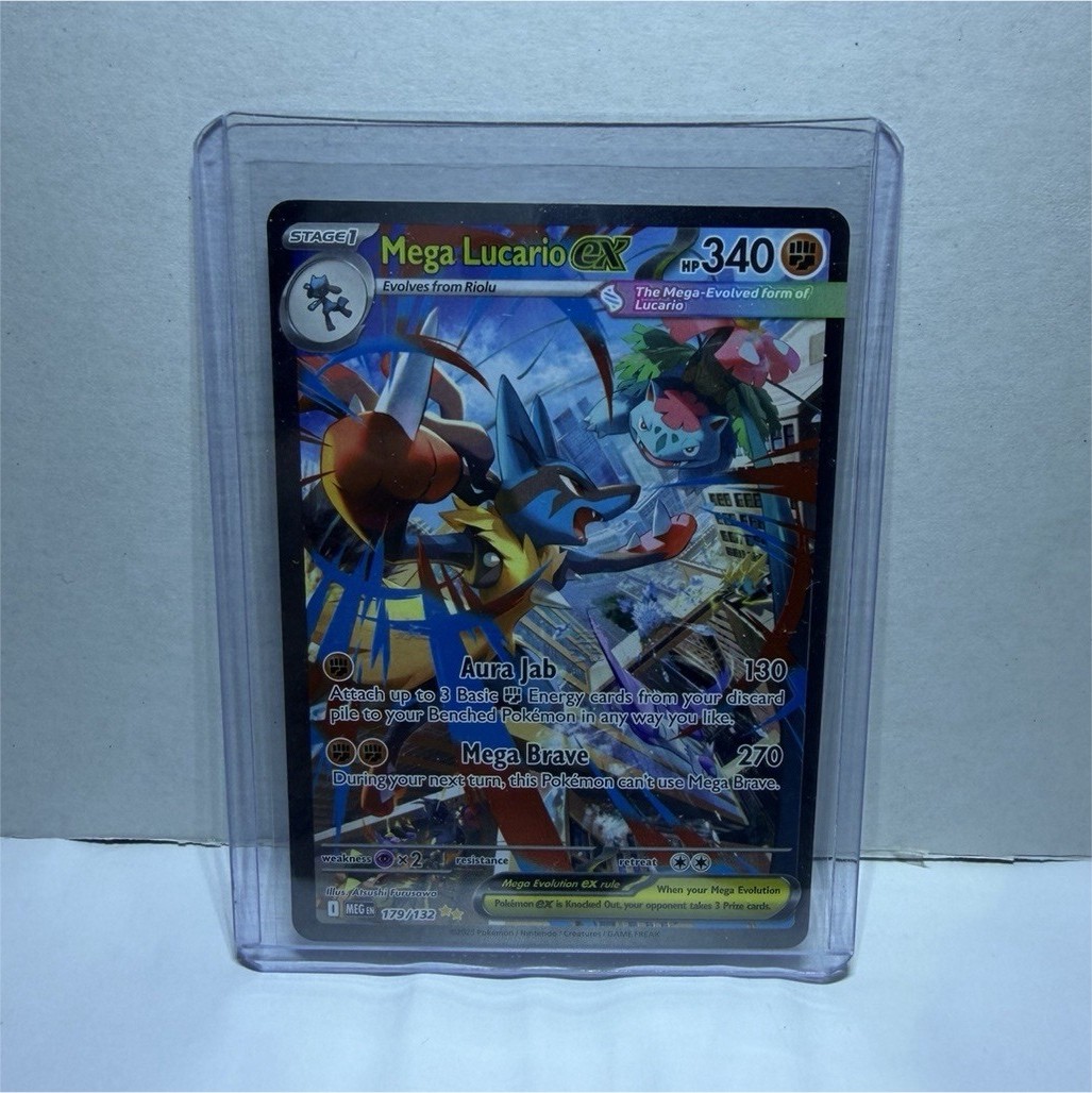 The Pokémon Company Mega Lucario EX 179/132 SIR