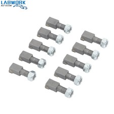 Threaded Stump Grinder Teeth For Bradco Shaver Ashland Baumalight 2-7/8" 10Pc