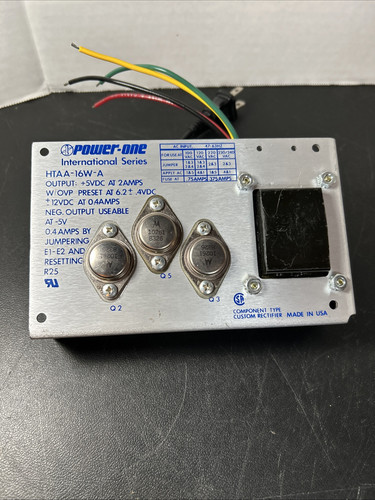 Power-One International Series HTAA-16W-A Power Supply
