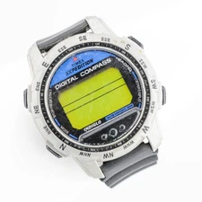 Rare Timex Expedition Digital Compass Indiglo Digital Men's Watch New Battery