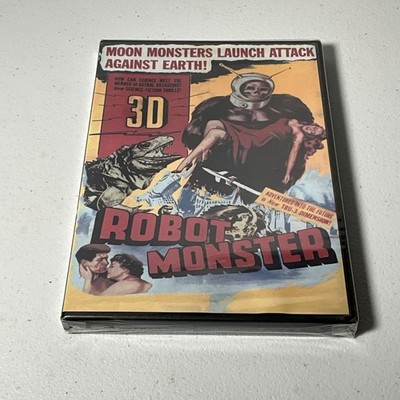 Robot Monster DVD (1953) Sci-Fi Horror George Nader 3D Classic NTSC Region 0