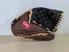 Rawlings RBG36BC Brown Baseball Glove Right Handed Throw 12 1/2"