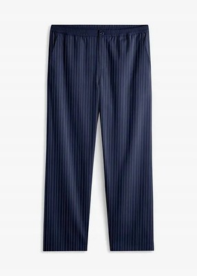 Loose Fit Stretch-Chinohose extra weit Gr. 50 Dunkelblau Herren Chino-Hose Neu*
