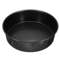 "Runde Kuchenform 12\" Antihaft-Backform KäSekuchenform Aluminium, Schwarz"