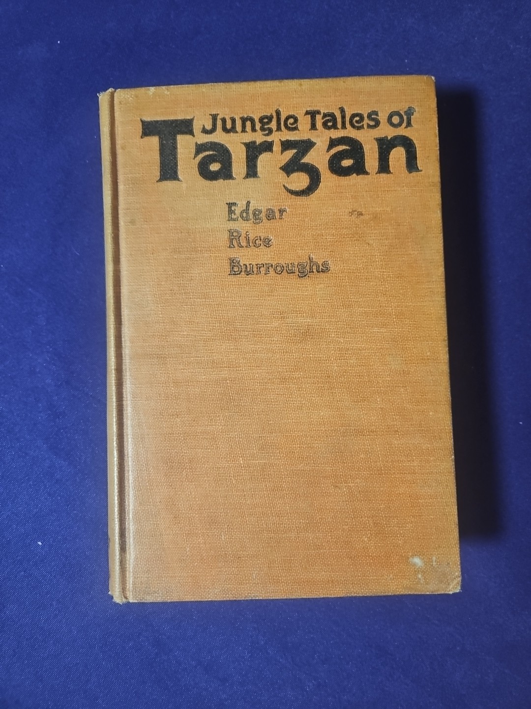 Jungle Tales of Tarzan by Edgar Rice Burroughs 1919 HC 1st Edition Grosset