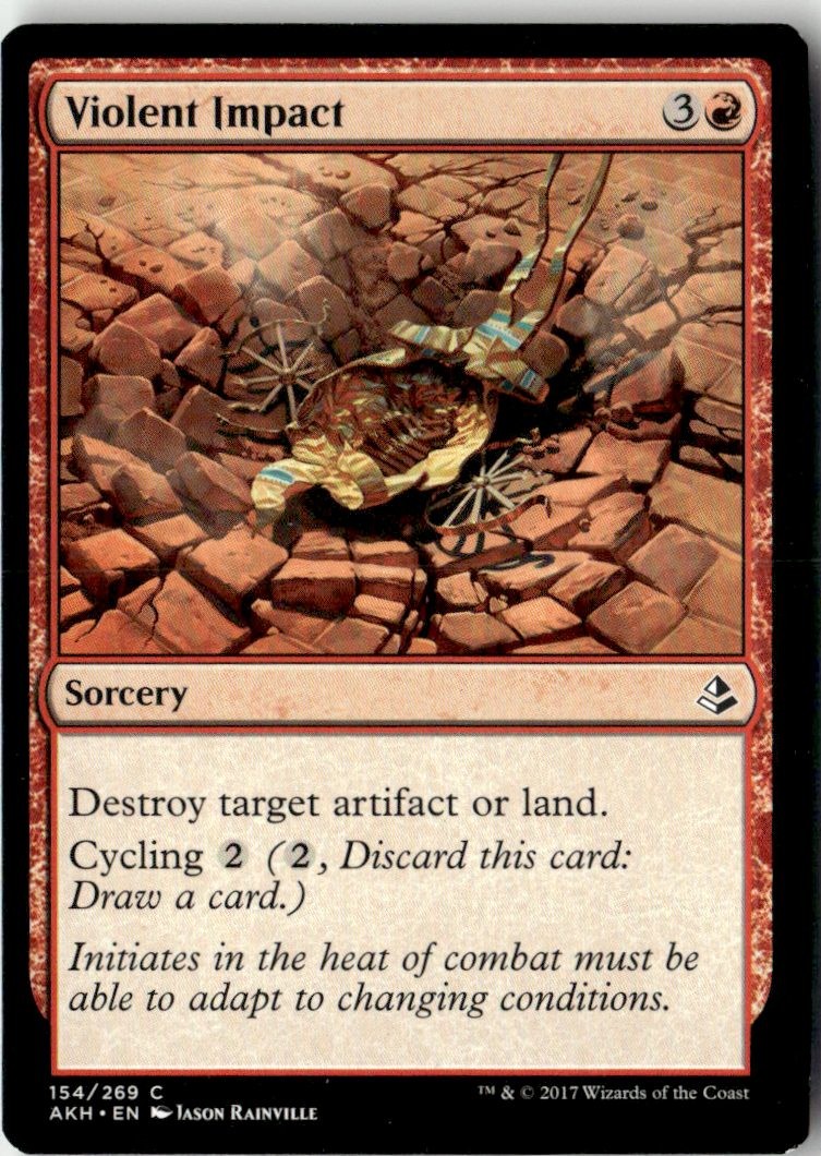 Violent Impact NM Amonkhet Magic 154
