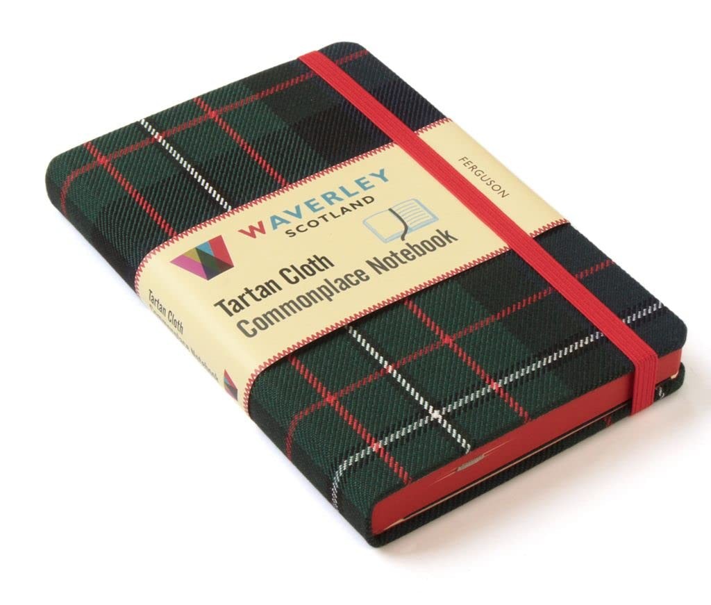 Waverley (M): Ferguson Tartan Cloth Commonplace Notebook (Waverley Genuine Scott - Image 2