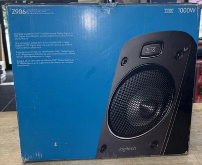 Logitech Z906 5.1 Sound Speaker System - Black for sale online | eBay