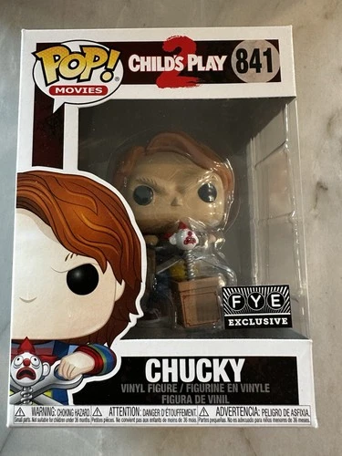 FUNKO POP! Movies CHILD'S PLAY 2 CHUCKY #841 FYE EXCLUSIVE Vinyl FIGURE