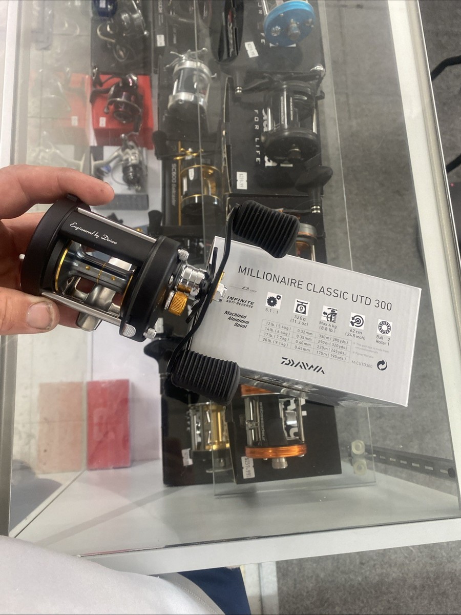 Daiwa Millionaire Classic UTD MCUTD300 Right-Handed Baitcasting