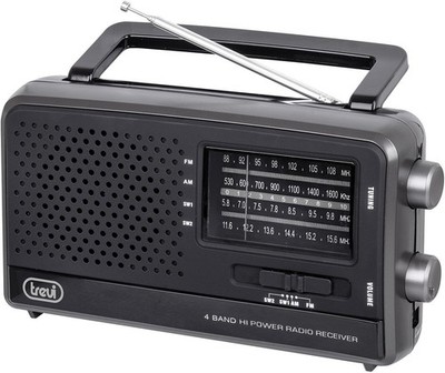 Trevi MB 746W Portables Multibandradio schwarz Digital AM,FM SW Teleskopantenne